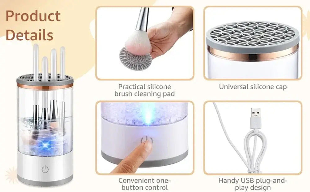 CleanBrush®: Brochas impecables en segundos